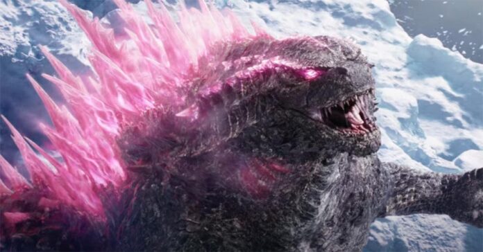 Godzilla är rosa i 