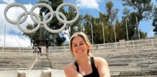 Shawn Johnson om, at hendes børn følger i hendes olympiske fodspor — "Intet er umuligt" (EKSKLUSIV)
