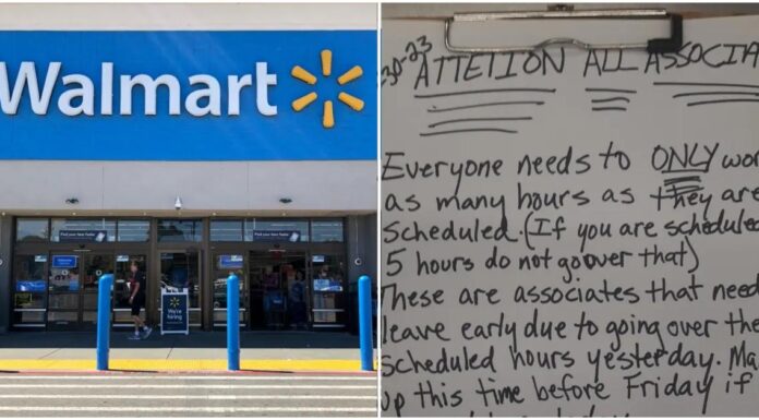 „Deshalb sind wir so unterbesetzt“ – Walmart wird kritisiert, weil er seine Arbeiter 15 Minuten früher aus dem Dienst schicken lässt

