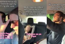 Mor bruger tegnsprog til at oversætte småbørns pludren til døve far - internettet slår op
