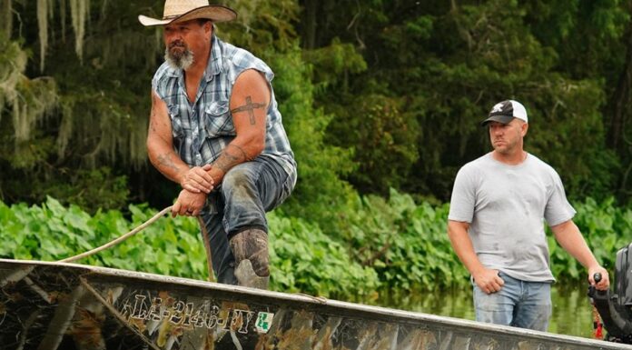 Il film storico "Swamp People" è girato nel profondo sud
