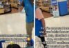Mama kauft bei Walmart ein "An der Kasse belästigt und befragt" zum Kauf von Ausverkaufsartikeln
