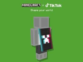 Snap 'Minecraft' TikTok Cape, før den er væk
